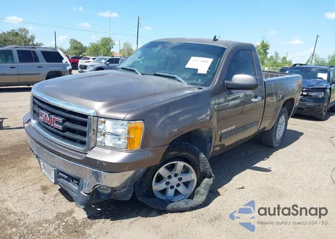 2007 GMC Sierra 1500 Sle1 z USA, uszkodzony, nr VIN 1GTEC14J27Z648743